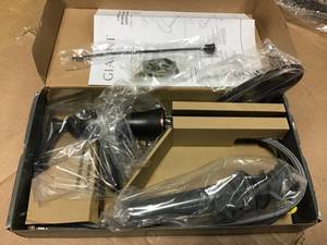 lot 22 image: Porter 4 in. Centerset 2-Handle Bathroom Faucet in Brushed Nickel  in good condition