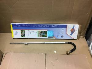 lot 48 image: Flame King YSNPQ810CGA Propane Torch Weed Burner with Integrated Lighter, Silver  in good condition