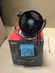 lot 65 image: 4 in. Pivot Personal Air Circulator Storm Gray by Vornado  in good condition