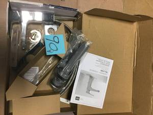 lot 90 image: Tallinn 4 in. Centerset Single-Handle Bathroom Faucet in Starlight Chrome by GROHE  in good condition