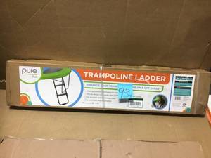 lot 93 image: Pure Fun Trampoline Ladder (Black)  in good condition