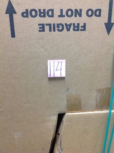 lot 114 image: Mushroom Glenrock Mushroom Hi Leg Wing Back Recliner  in good condition