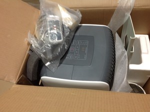 lot 115 image: 8,000 BTU Portable Air Conditioner with Dehumidifier  in good condition