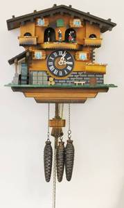 lot 10 image: Cuckoo Clock Black Forest House Party