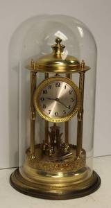 lot 20 image: German Bandstand Clock