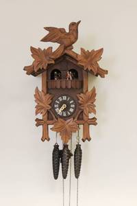 lot 21 image: German Cuckoo Clock Black Forest