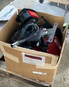lot 100 image: Box of Tail Lights