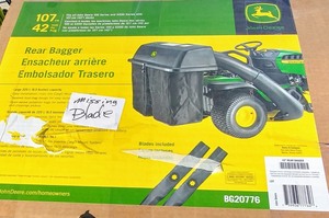 lot 93 image: John Deere Rear Bagger Kit
