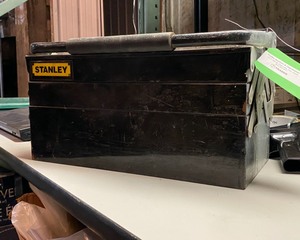 lot 160 image: Stanley Tool Box