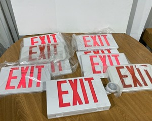 lot 109 image: Exit Light Covers
