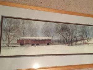 lot 78 image: Framed Art By Deck The Walls