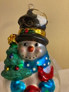 lot 104 image: Very Colorful Large Ornament and More