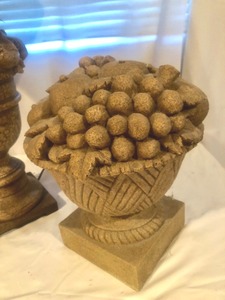 lot 159 image: Decorative Lamp and Statue