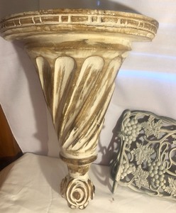 lot 151 image: Decorative Shelf and Hanging Rack