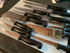 lot 135 image: Set of 13 Pieces of Washington Forge Cutlery