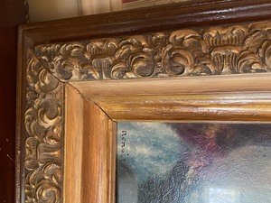 lot 29 image: Antique Frame with a Print