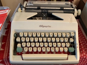 lot 52 image: Vintage Olympia Typewriter