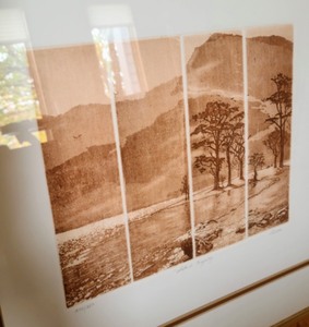 lot 14 image: Framed Asian Inspired Print