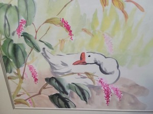 lot 67 image: Asian Inspired Watercolor
