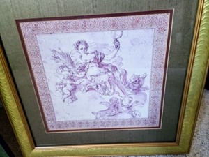 lot 68 image: Pair of Framed Decorative Prints