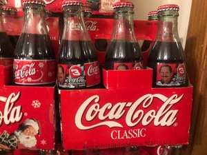 lot 8 image: Lot of 132 Bottles of the One and Only Coca-Cola