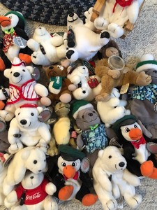 lot 59 image: Coca-Cola Cuddly Furry Friends
