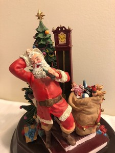 lot 83 image: Coca-Cola 1993 Santa Statue