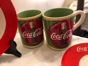 lot 85 image: Coca-Cola Dishware Lot
