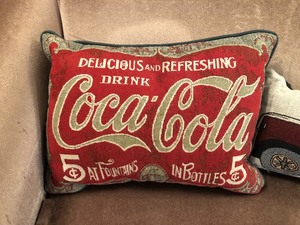 lot 90 image: 2 Coca-Cola Pillows