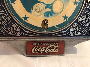 lot 107 image: Vintage Coca-Cola Wall Clock