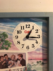 lot 108 image: Coca-Cola Wall Clock