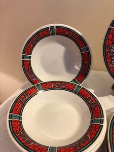 lot 129 image: Coca-Cola Dishware Set