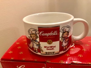 lot 151 image: Two 2 Pice Snack Sets and 4 Soup Mugs