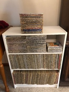 lot 169 image: HUGE LOT OF LITTLE GOLDEN BOOKS including the book shelf
