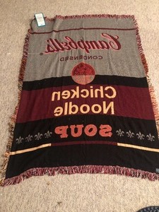 lot 168 image: Campbellss Soup Blanket