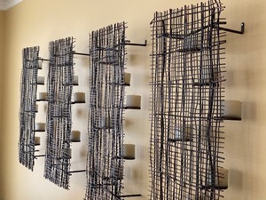 Gorgeous Candle Wall Decor
