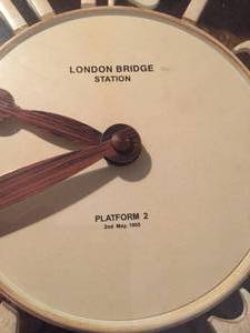 London Bridge Station Battery Operated Wall Clock