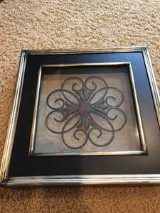Framed Metal Art