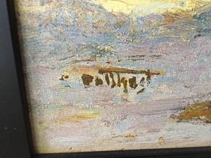 Brushstrokes Framed Art