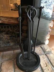 Fireplace Accessories including Andirons