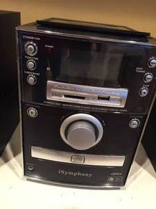 Symphony CD Memory Card Player w Clock Radio and Digital Tuner