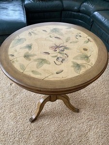 Beautifully Painted Accent Table