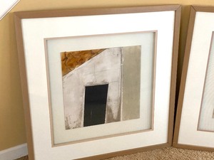 Two Abstract Framed Prints