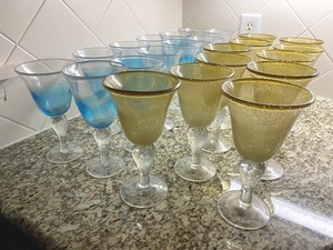 Colorful Stemware