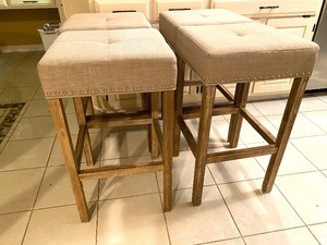 Set of Four Counter Height Stools