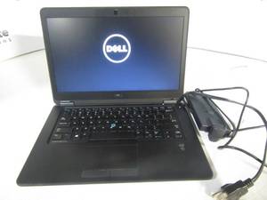 lot 4 image: Dell Latitude E7450&nbspNTEL(R) CORE(TM) I7-5600U CPU  2.60GHZ 8GB RAM 128 GB HD  With authentic Widows 10