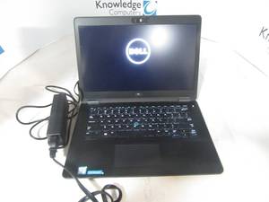 lot 8 image: Dell Latitude E7470&nbspINTEL(R) CORE(TM) I7-6600U CPU  2.60GHZ 8GB RAM 256 GB HD  With Authentic Windows 10 installed 
