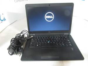 lot 13 image: Latitude E7450&nbspINTEL(R) CORE(TM) I7-5600U CPU  2.60GHZ 8GB RAM  &nbsp120 GB HD 