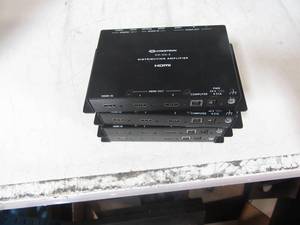 lot 32 image: Lot of 4 CRESTRON HD-DA-2 Distribution Amplifiers