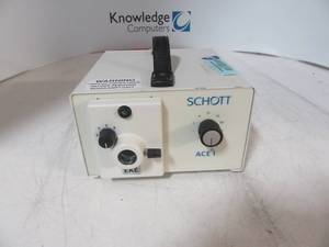 lot 33 image: Schott Ace 1  Fiber optic light source